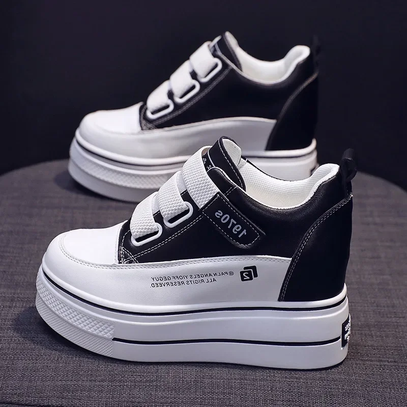 

Women Winter Platform Sneakers Warm Fur Plush Insole Ankle Boots Women Spring Chunky Shoes Lace-up Tennis Shoes Woman Mujer 8CM