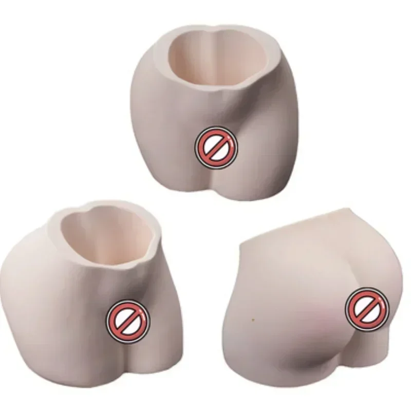 Creative Vase Mold DIY Resin Crystal Epoxy Resin Model Docking Vase Pen Holder Art Mirror Silicone Mold