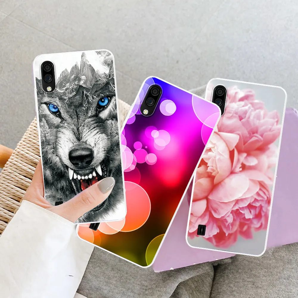 Clear Marble Painted Silicone Case - Soft Protective Bumper Cover