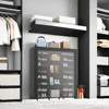 Large Shoe Rack with Visual Cabinet Door Holds 32-38 Pairs 8 Boot Storage Cells Sturdy Shoe Organizer Cabinet 2