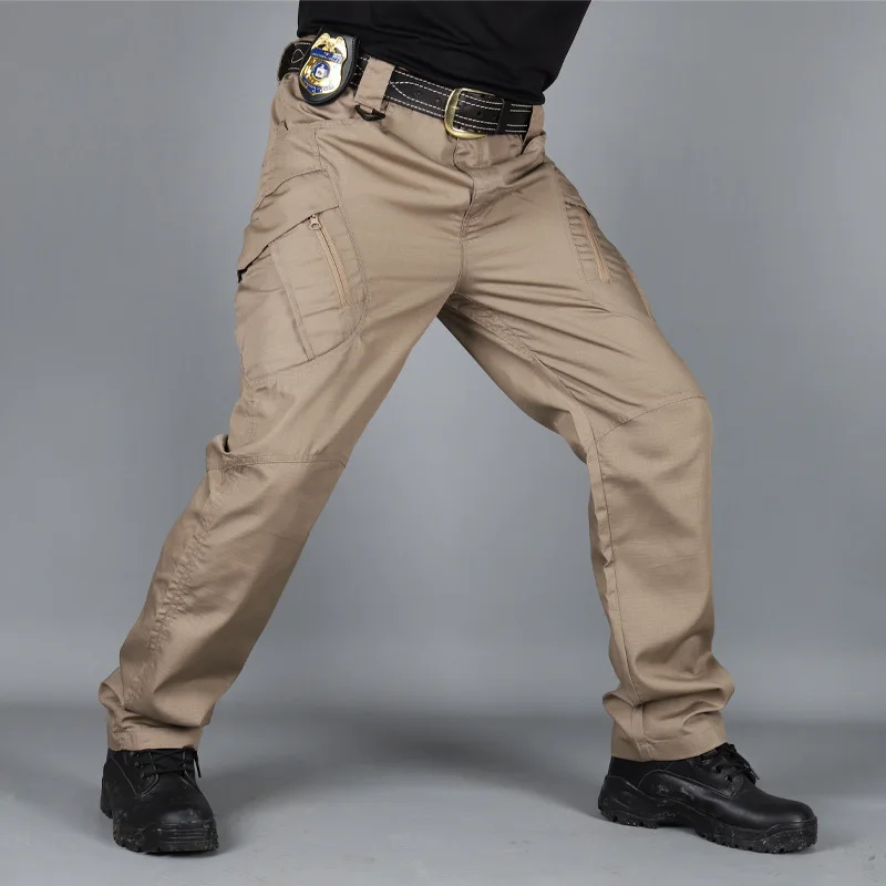 Tactical Cargo Pants Men Combat Trousers Cargo Pants Multiple Pockets Working Hiking Casual Men's Trousers Plus Size 6XL 2