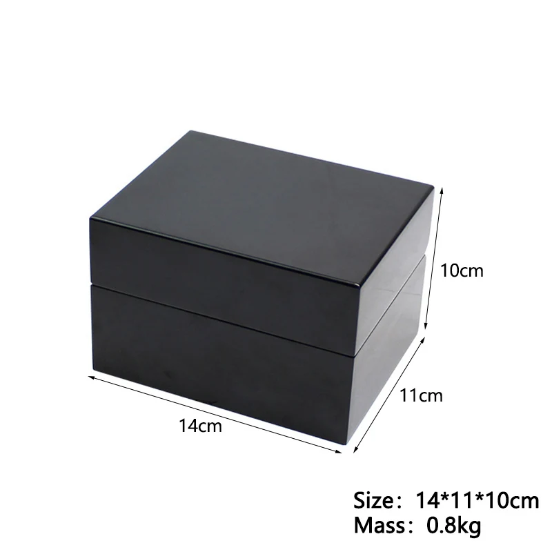 Luxury Crafted Watch Box with PU Leather Interior and Elegant Wooden Finish