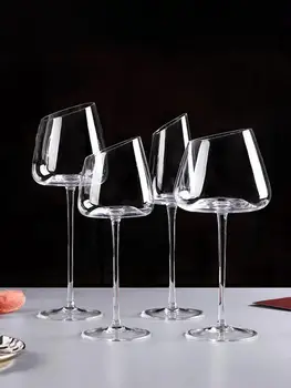 Oblique Long-Stem Red Wine Glass 1