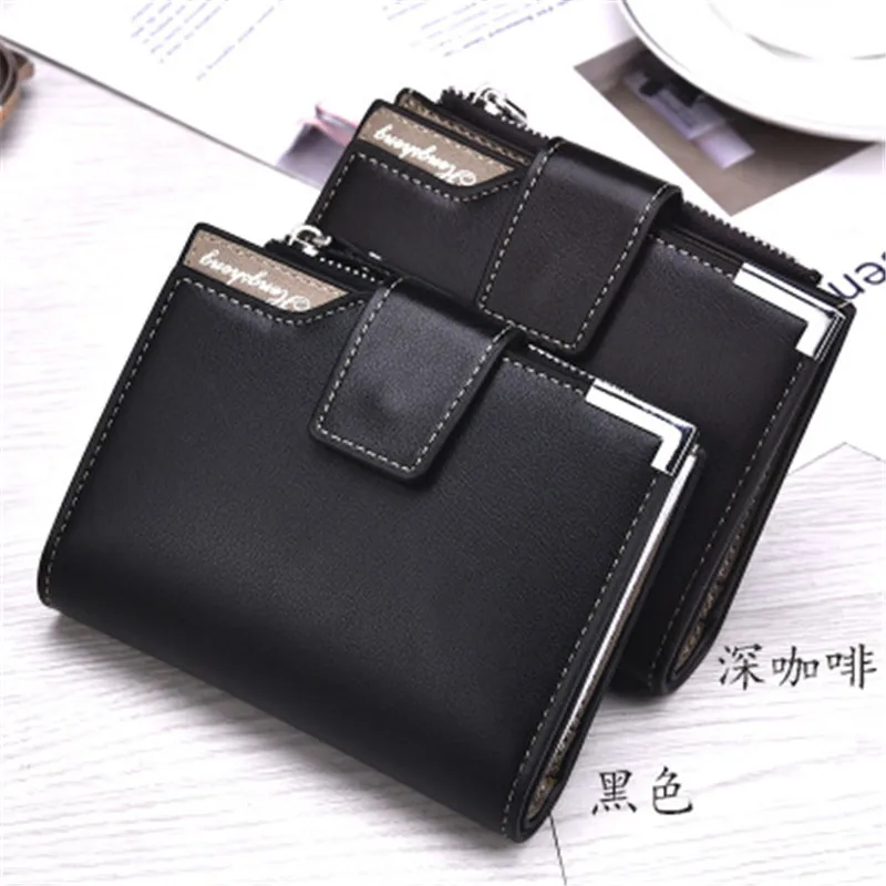 

Винтажный Мужской короткий кошелек, Мужской Ретро клатч из натуральной кожи с несколькими отделениями для карт, кошельки, мужские кошельки Partmonee