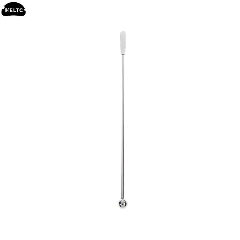 1PCS 19cm Coffee Stir Stick Stainless Steel Mixing Cocktail Stirrers Sticks For Wedding Party Bar Cocktail Swizzle Stick Stirrer