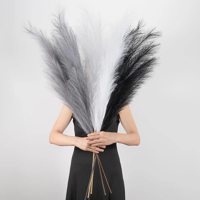3-Piece Artificial Fluffy Pampas Reed Grass 3