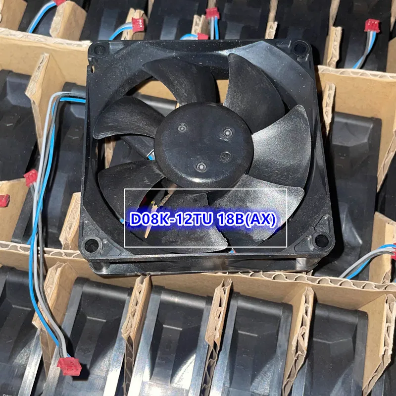 8025 8cm projector cooling fan D08K-12TU 12V 0.19A 3wires~