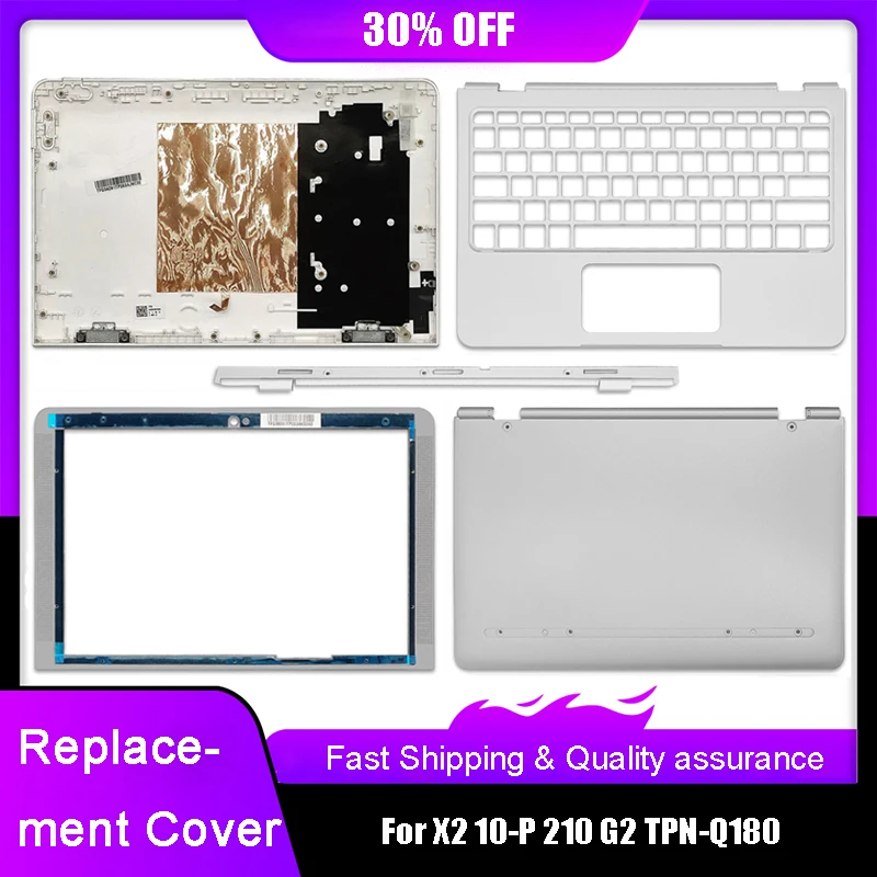 Nuova Cover Posteriore Lcd Per Laptop Per Hp X2 10-P 210 G2 Tpn-Q180 Cornice Anteriore Poggiapolsi Base Inferiore Superiore Custodia Cerniera Coperchi