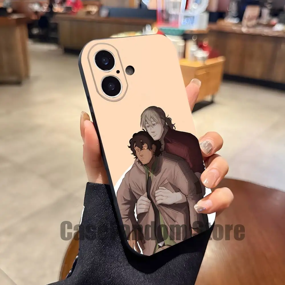 B-Boyfriend to Death Strade Black Soft Cover Phone Case