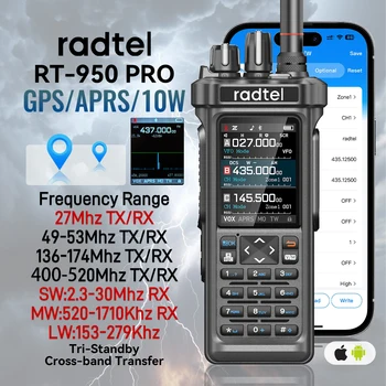 Radtel RT-950 PRO Bluetooth GPS 1
