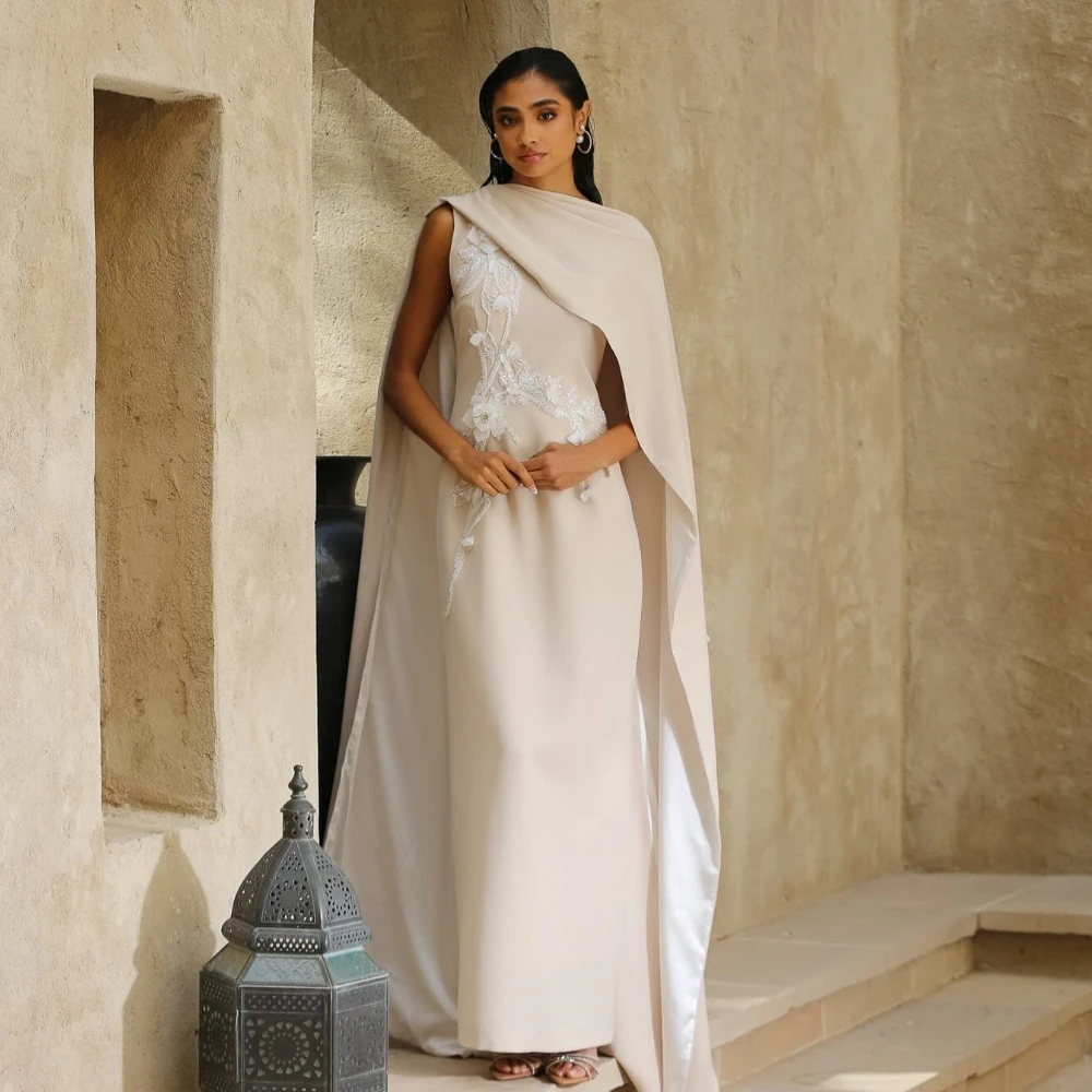 

Prom Satin Applique Homecoming A-line One-shoulder Bespoke Occasion Gown Midi Dresses
