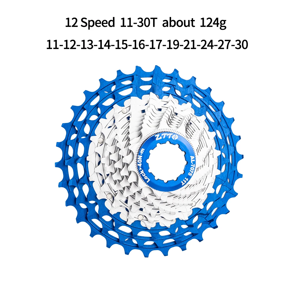 ZTTO SLR Gen3 12s Rennrad Kassette Neue Zahnform Superleichtes Rot Lila Blau 11-30 11-34 11-36 K7 12s Speichen HGR – Detail 15