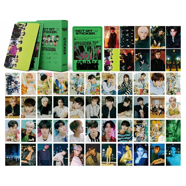 55pcs set kpop nct 127 lomo card new the 3rd album sticker postcard hd photo print cards poster korea group fan collection gift stationery set aliexpress