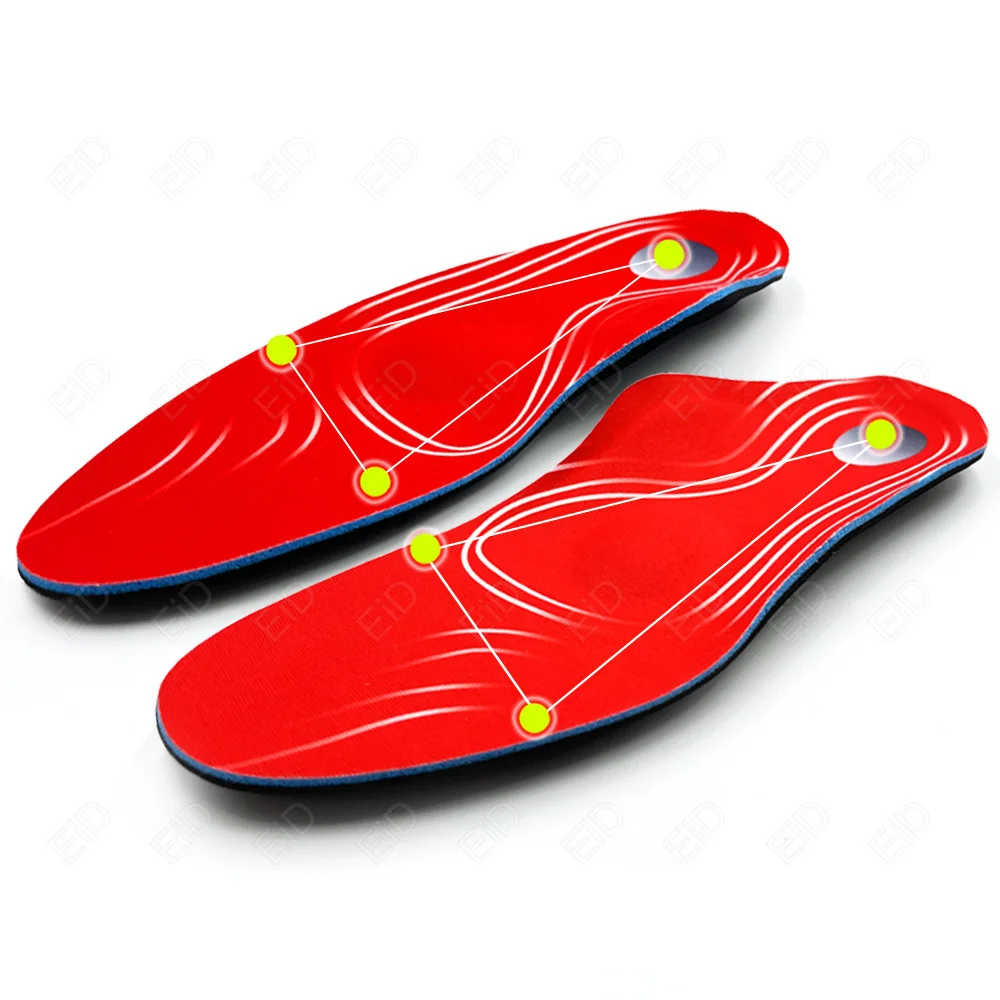 EiD Premium EVA Einlegesohlen Für Schuhe Sohle Dämpfung Kissen Laufschuhe Orthopädische Einlegesohlen Für Füße Mann Frauen Plantarfasziitis – Detail 23
