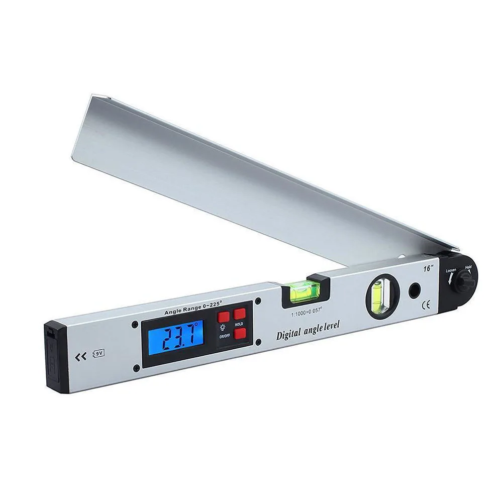 

U50 0~225° LCD Digital Inclinometer Protractor Spirit Level Angle Finder Gauge Meter Tester Digital Electronic Angle Ruler
