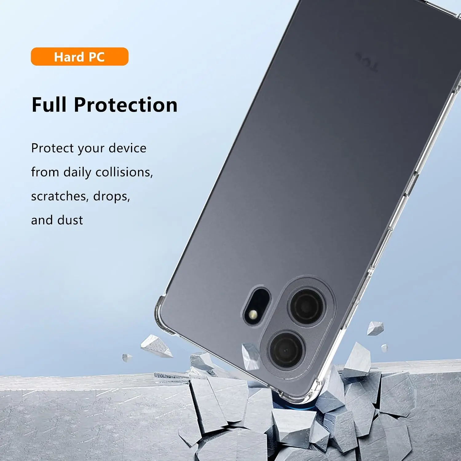 Enhanced TPU Transparent Shockproof Phone Case - Protective Cover s Capa Coque