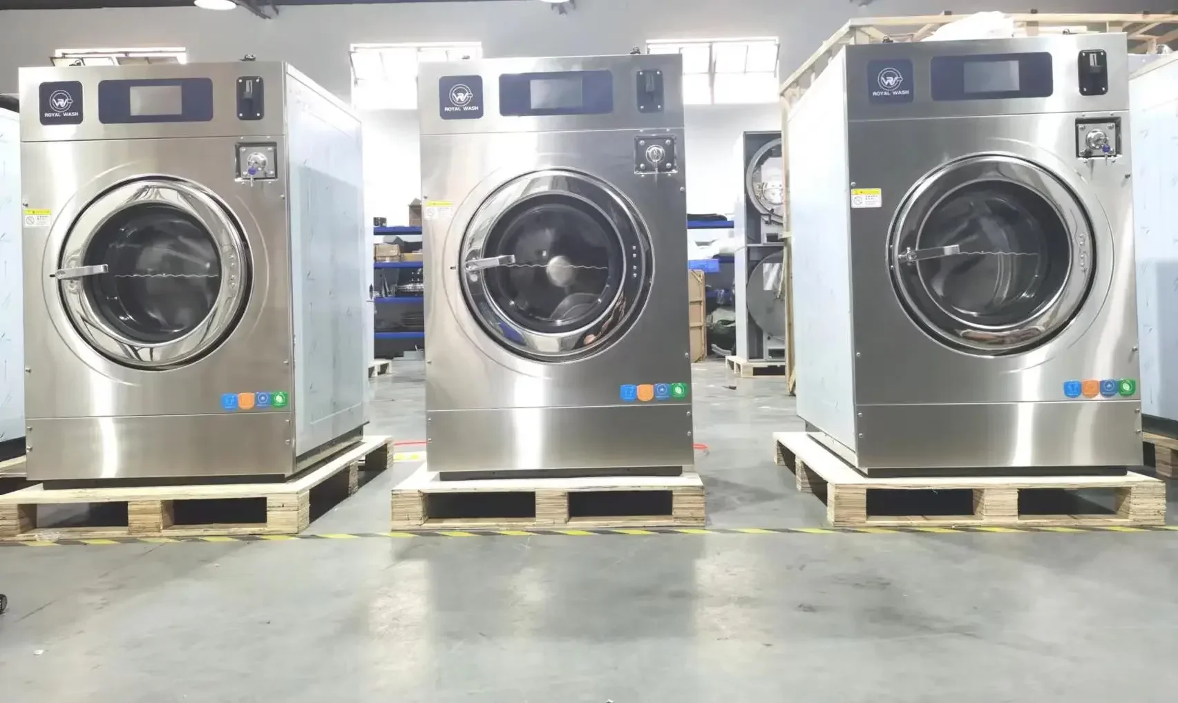 Washing Machines, Commercial, 12KG, 16KG, 22KG, 28KG, Coin-operated, Low Price, High Quality 5