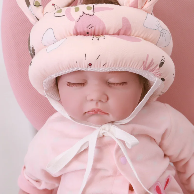 

New Baby Safety Helmet Head Protection Hat Toddler Anti-fall Pad Children Learn To Walk Crash Cap Adjustable Protective Headgear