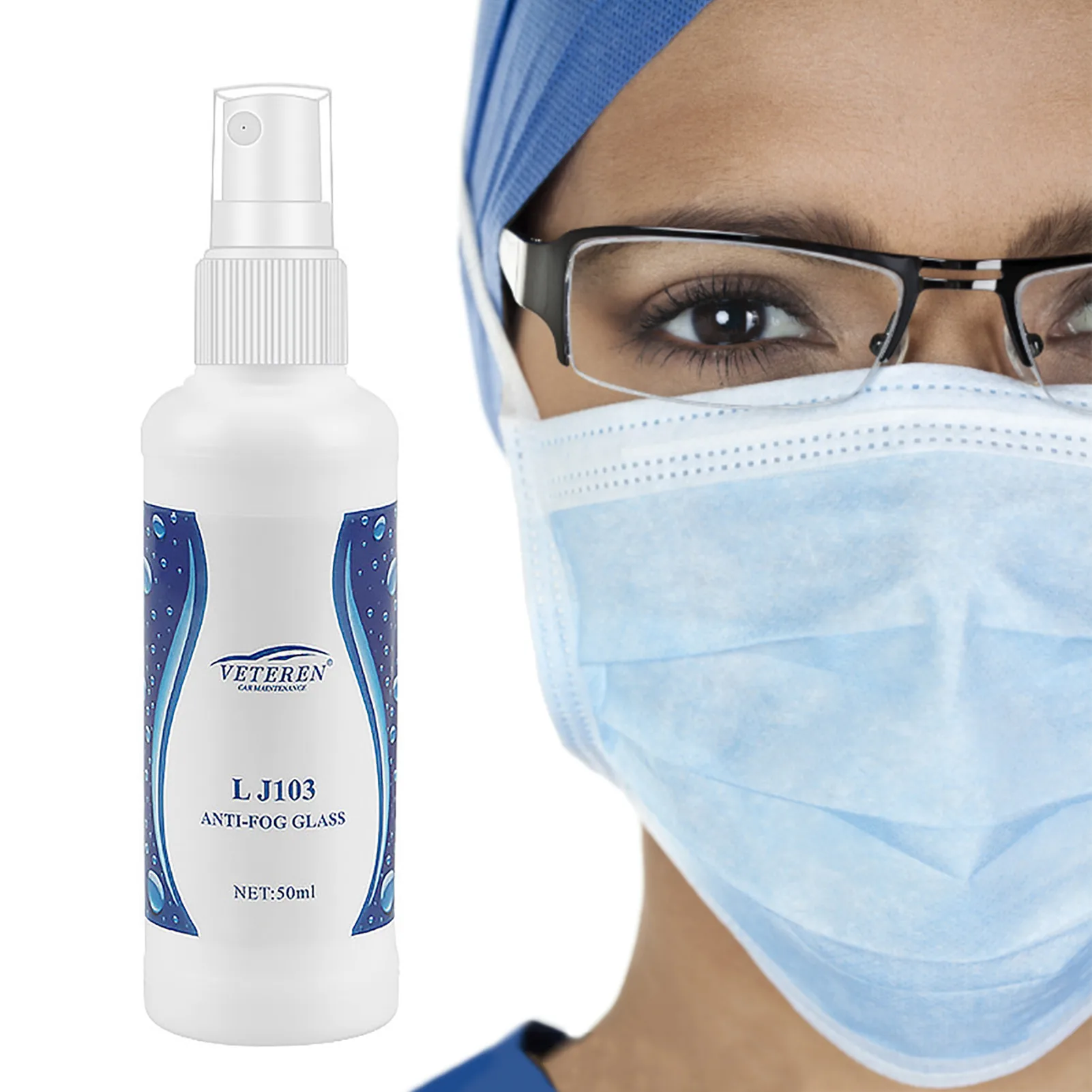 AntiFogSprayCarDefoggerForWindshieldGlassesEyeglasses