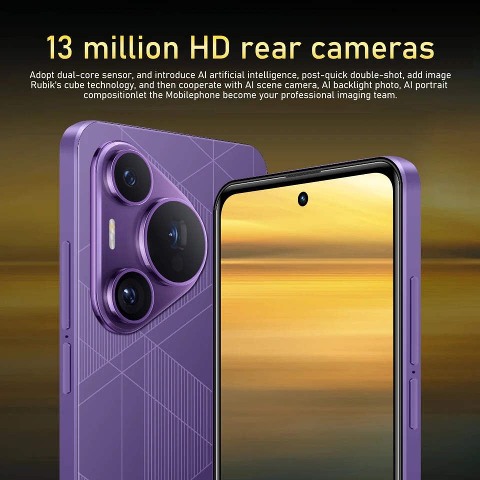 FUFFI-6.56 インチ、携帯電話、4G ネットワーク、4GB RAM 32GB ROM、5+