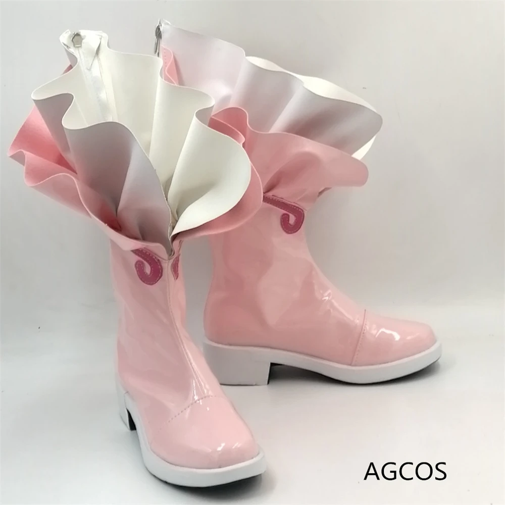 

AGCOS Mermaid Melody Nanami Ruchia Cosplay Shoes Woman Nanami Luchia Cosplay Boots