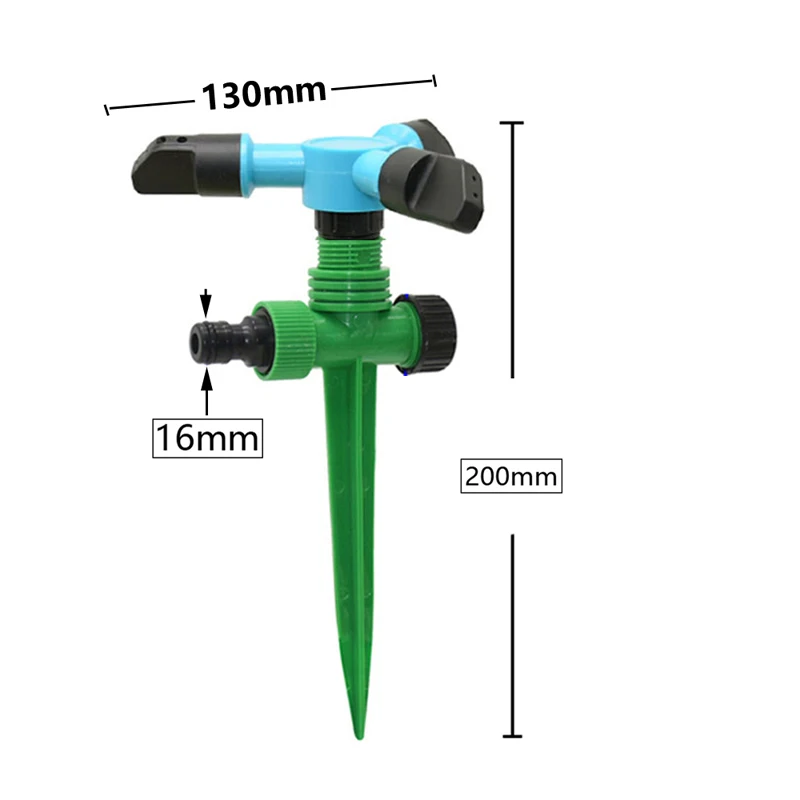 1/2" Male Thread Garden Lawn 360 Degree Rotating Jet Sprinklers Nozzles For Watering Garden Irrigation Farm Greenhouse
