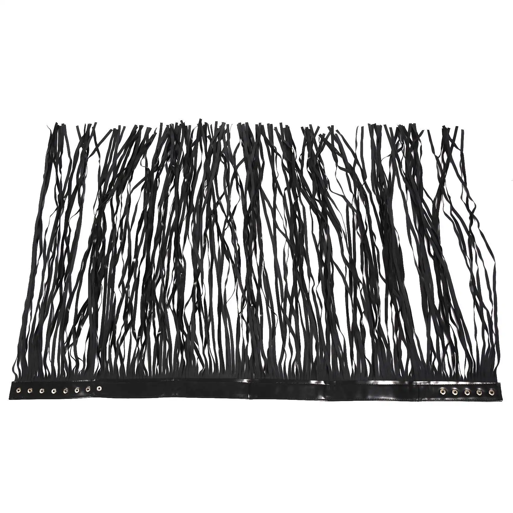 

Women's Tassels Leather Skirt Summer Fashion Adjusted PU Long Fringe Dress Belts