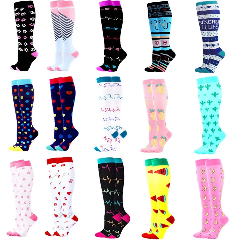 

Nurse Compression Socks For Medical Prevention Of Varicose Veins Anti Fatigue Edema Running Fitness Football Cycling Sports Sock
