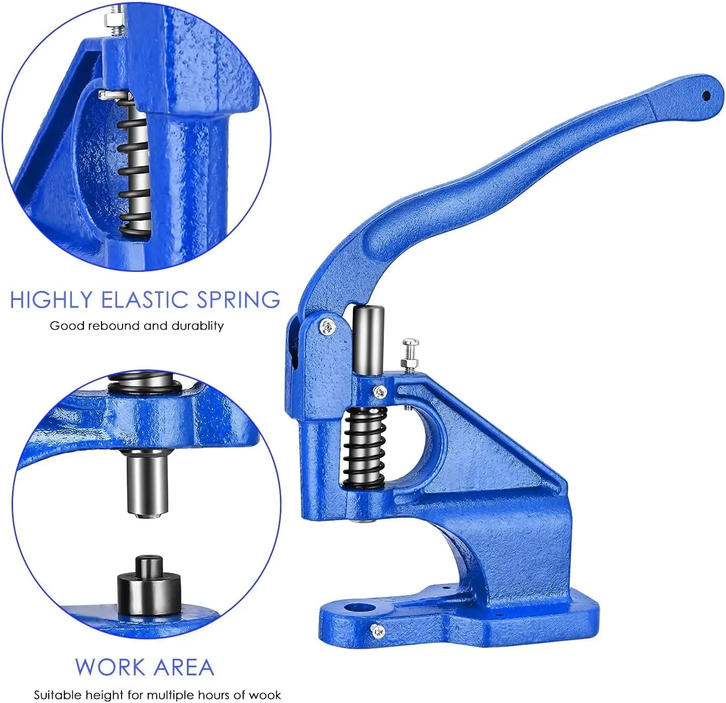 Eyelet Punch Tool Set Snap Buttons Metal Eyelets Comes with 3 dies 3000 Gold and Silver Eyelets Grommets Paper eyelet punch tool set eyelet grommet ring eyelet grommet ring kit grommet eyelet kit grommet punch tool grommet tool kit grommet tool screw back eyelets eyelet grommet dies metal eyelet buttons