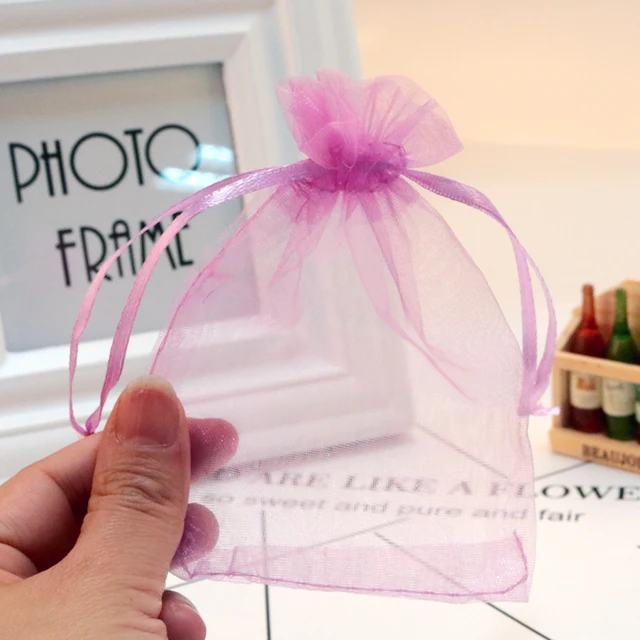 Sacchetti Regalo In Raso - 30 Pezzi, 12x20 Cm, Bianco, Con Coulisse E Adesivi - Foto 10