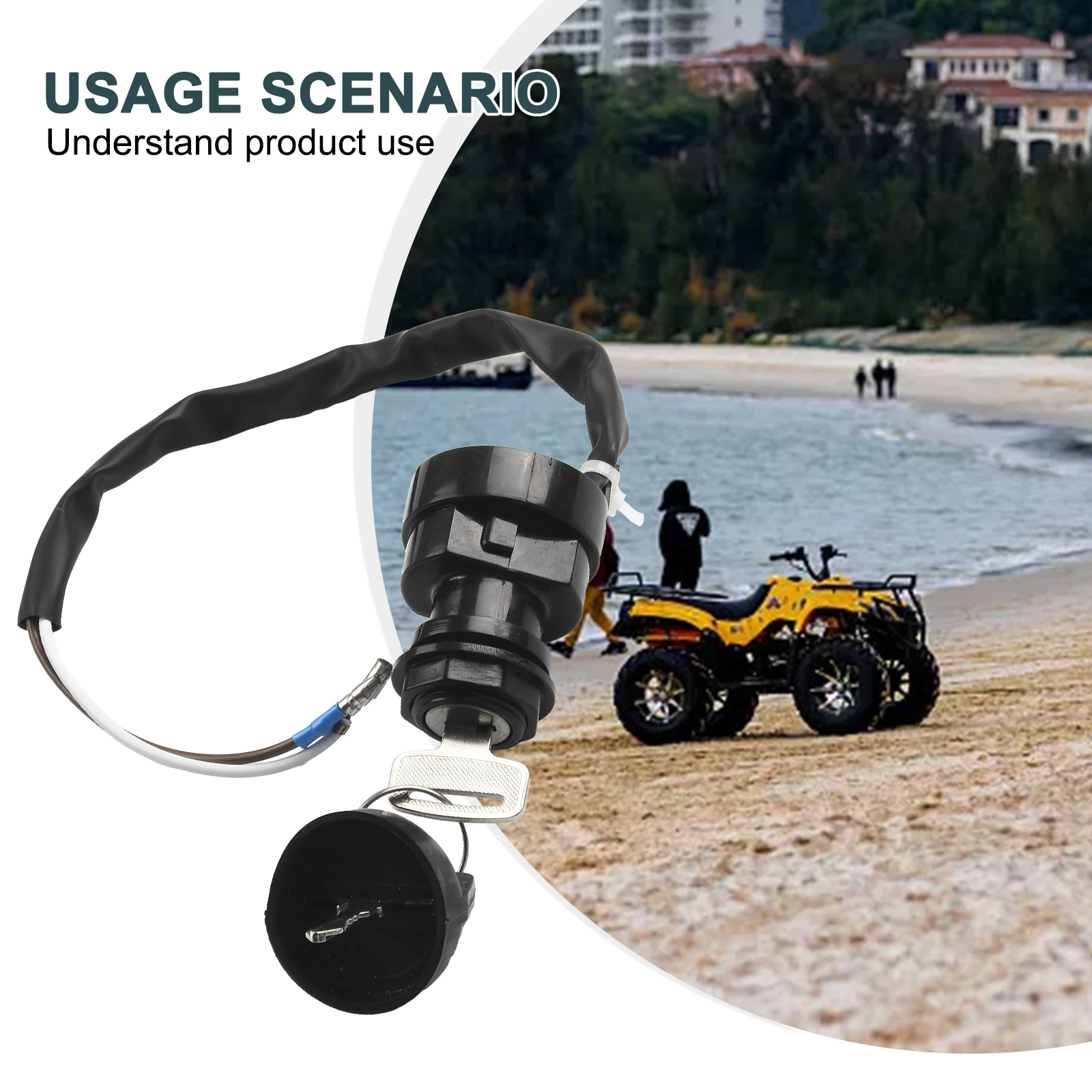 

Ignition Key Switch Switch 27005-1186 For KLF220 250 KVF300 For Kawasaki Replacement Motorcycle Accessories Durable