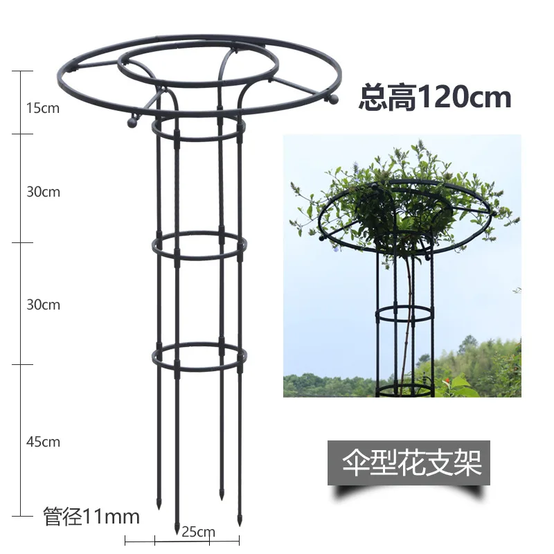Horticultural Umbrella Frame Climbing Rose Climbing Vine Stand Plant Stand