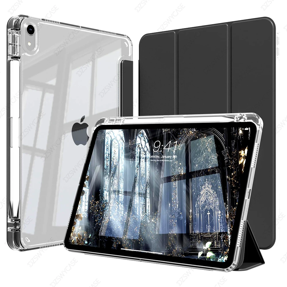Clear Back Shell Cover Case for iPad - Sleek and Stylish Protection