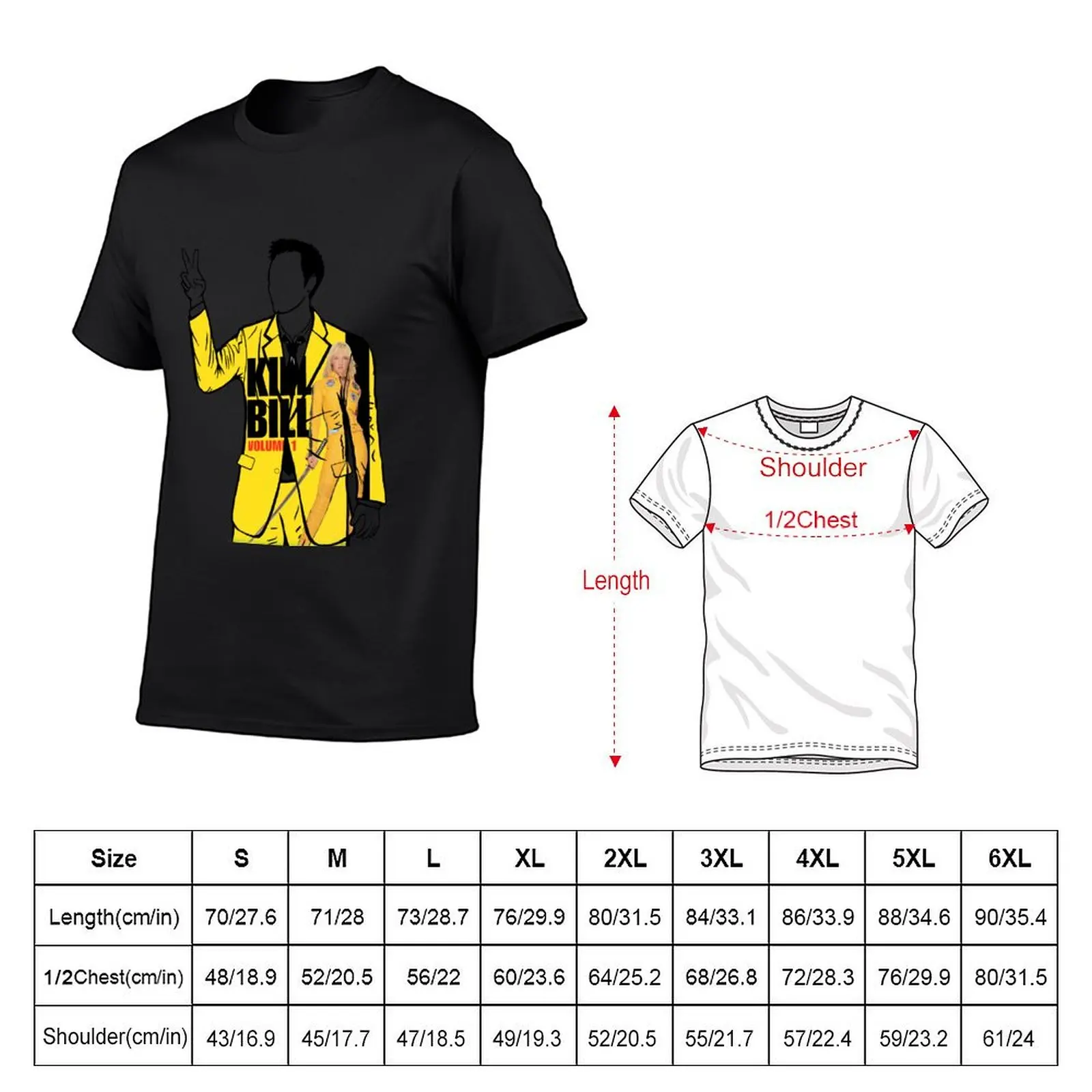 Quentin Tarantino, director of Kill Bill T-Shirt summer top hippie clothes mens t shirts casual stylish