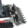 1/14 Hydraulic Loader Metal LESU Aoue-Lt5 Radio Control Tracked Skid-Steer RC Truck Model Lights Toys Adults Thzh1209-Smt9 5