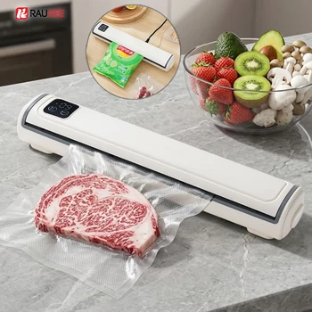 Vacuum Packing Machine for Food Small Automatic Vacuum Sealer Packaging Plastic Bags Sealer Plastic Sealers Food Vacuum Sealing 1