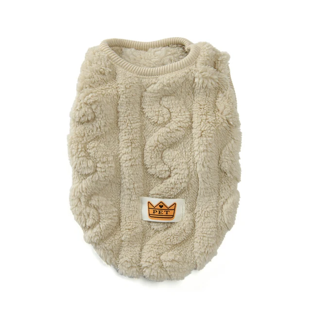 Autumn Winter Pet Cat Clothes Warm Fleece Sweatshirt Apparel For Small Medium Dogs Cats Costume Cozy Soft Kitten Puppy Clothing 5