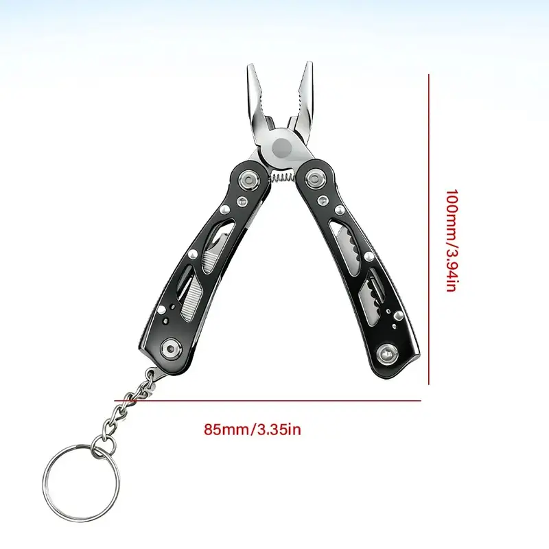 New Folding Multi-tool Pocket Knife Pliers Mini Portable Fold Outdoor Hunting Survival Rescue Tactical Multipurpose Repair Tool - Image 4