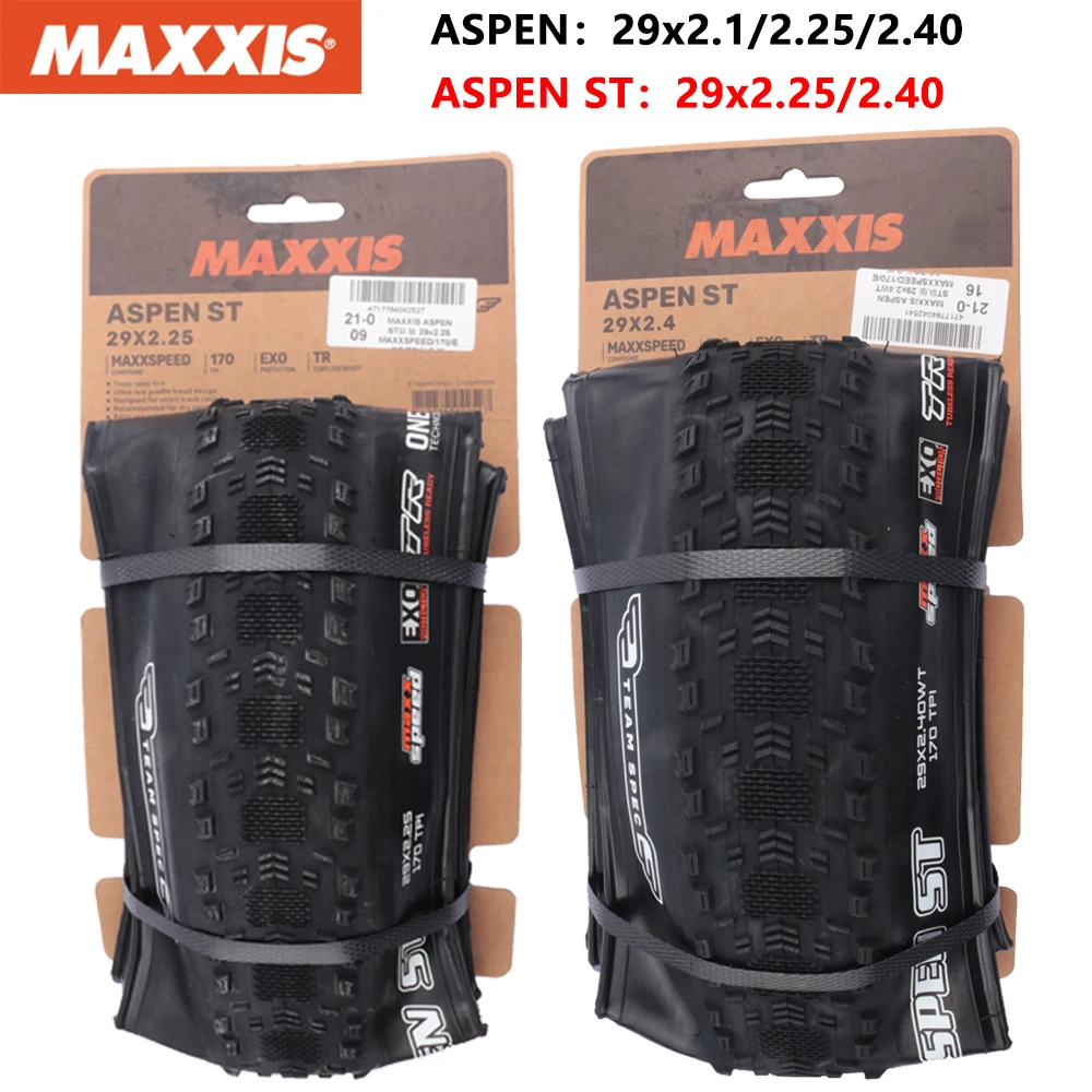 Pneu VTT Maxxis Aspen 29 X 2.10 - EXO TR 120 TPI - Neuf