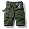 New Casual Mens Patchwork Cargo Shorts 2025 Spring Summer Streetwear Fashion Shorts For Men Leisure Loose Straight Shorts Male 1