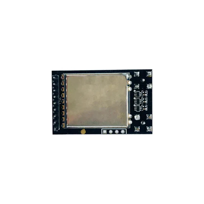 Vue arrière du module récepteur FPV 5.8G 40CH VRX avec connecteurs et dissipateur thermique