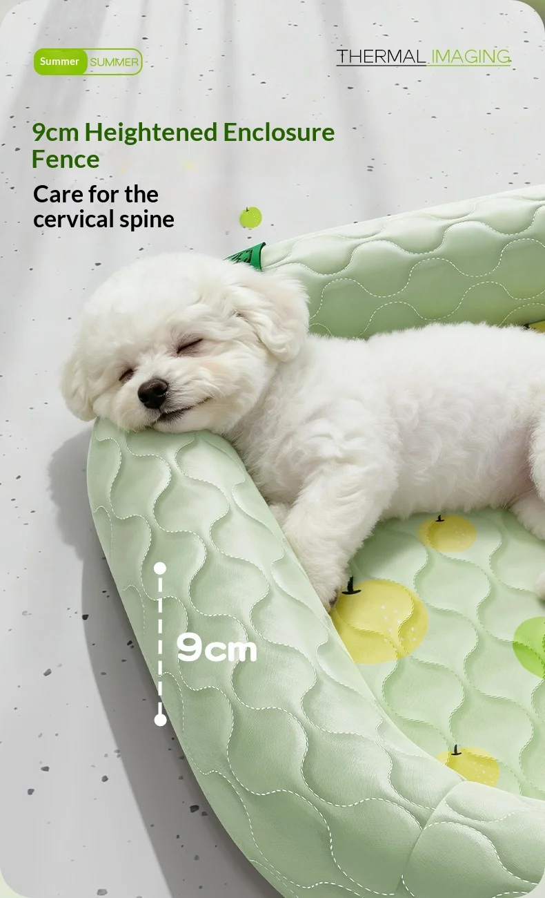 Cooling Pet Mat For Dogs And Cats Breathable Self Cooling Pad_voghion.com
