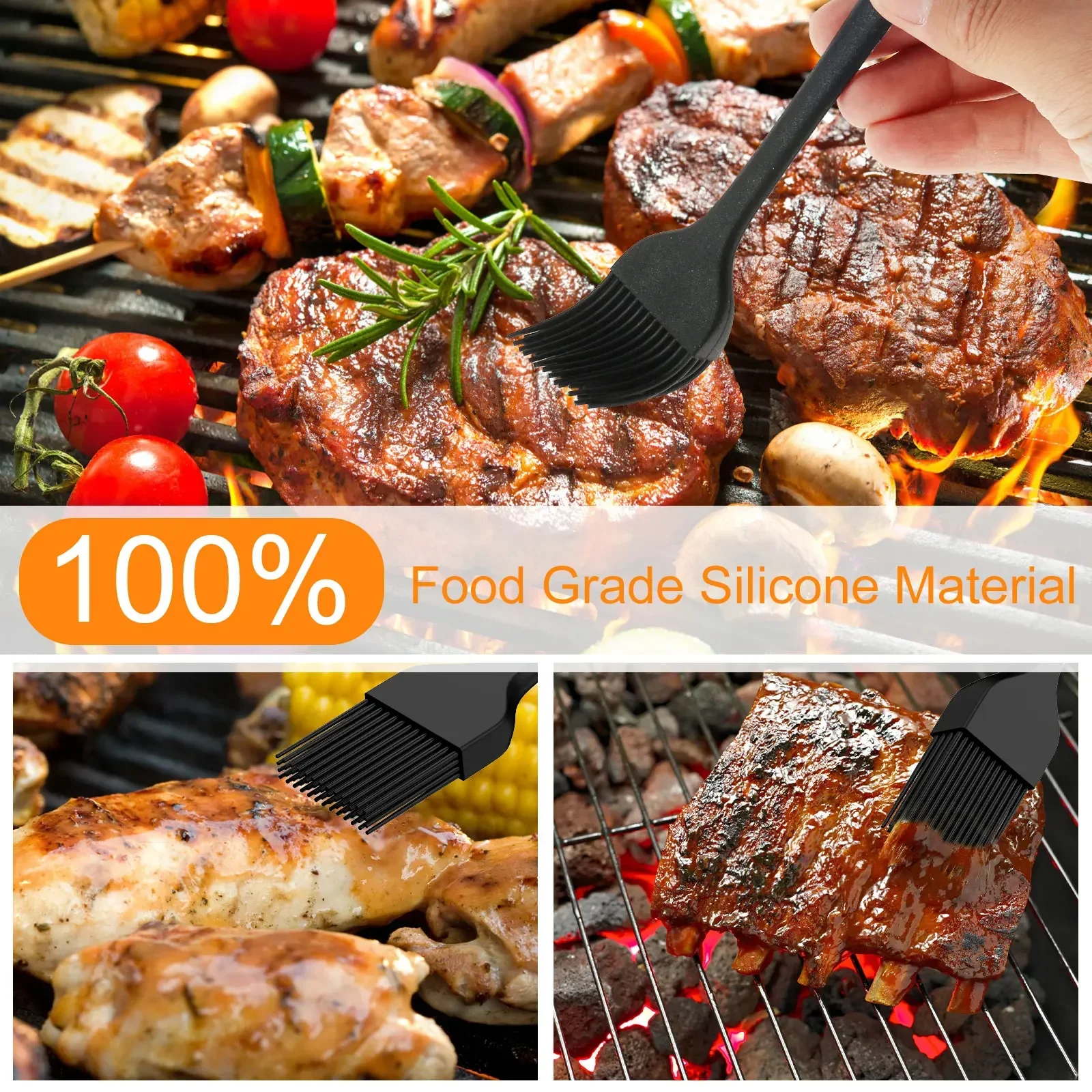 Air Fryer Rack Stackable Grill Stainless Steel Air Fryer Oven Grill Steamer Household Kitchen Cookware Small Tools