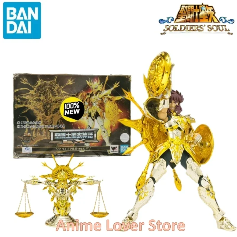 In Magazzino Bandai Original Saint Seiya Cloth Myth Ex Libra Dokho Gold Saint Soul Of Gold Anime Figure Giocattoli Per Regalo Per Bambini