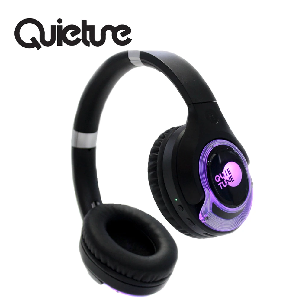 Silent Disco Headphone for parties（5 Headset 1TC 4 Transmitter