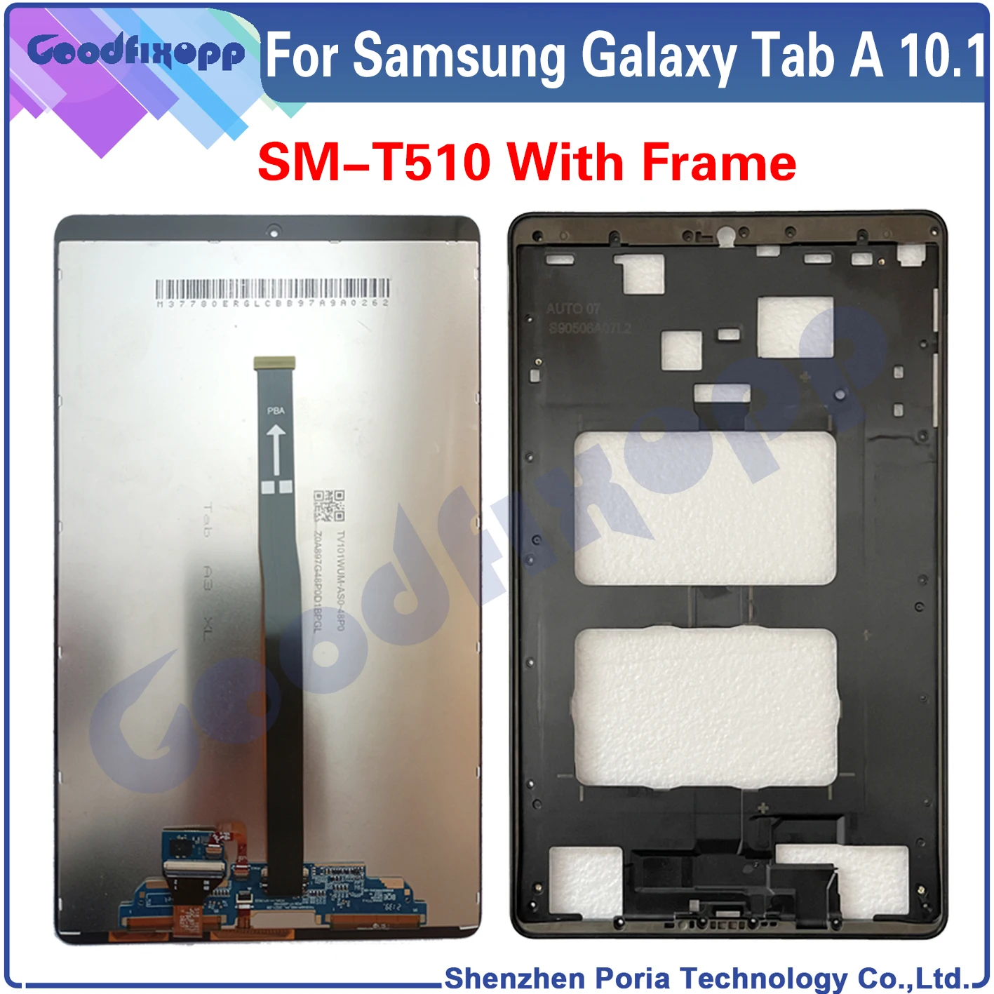 Ecran LCD Display Samsung Galaxy Tab A 10.1 (2019), SM T510 / SM T515, fara  touch