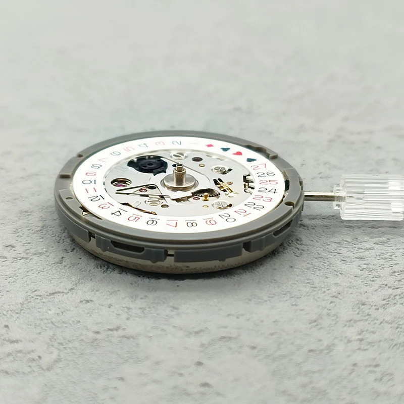 NH35 NH35a Uhrwerk Poker Datum Zifferblatt Krone bei 3,8 oder 3,0 Japanisches Uhrwerk Automatische mechanische SKX007 Turtle Watch Zifferblatt Movt – Detail 2
