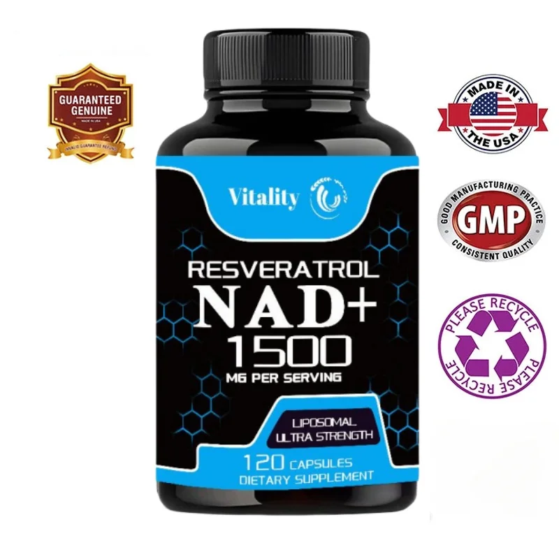 NAD Supplements with Resveratrol + Vitamin B3 Supports Cellular Health