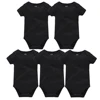 Kavkas Baby Boy Clothes 3 5 Pcs/Set 100% Cotton Summer Girls Bodysuit Short Sleeve Newborn 0-3M Clothing 2