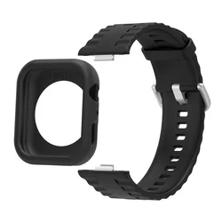 Enhanced Silicone Watch Strap and Protective Case for Huawei Fit4 5Pro (3)